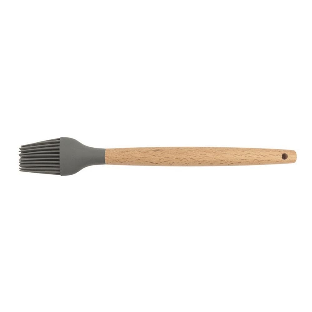 27 cm ahşap saplı silikon pasta fırçası
