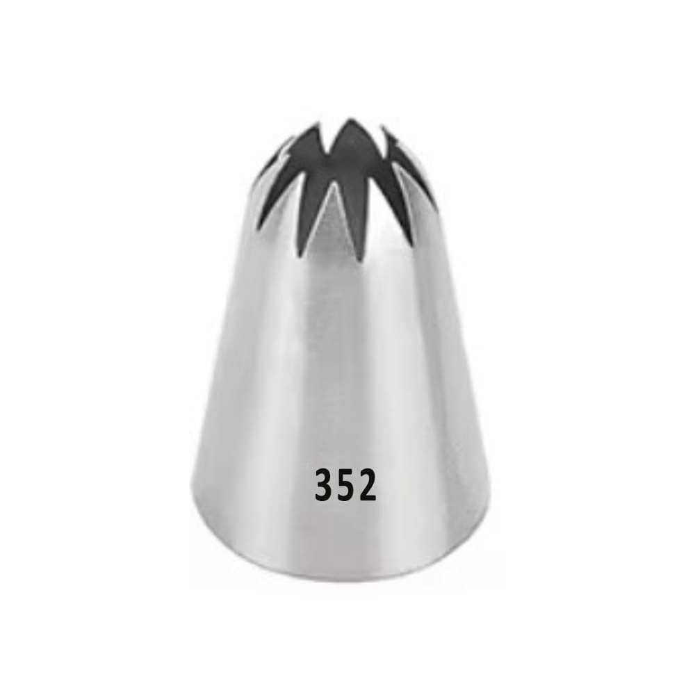9 dişli kapalı yıldız krema sıkma duyu 35x20x50