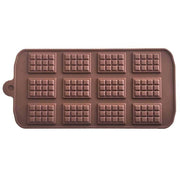 Mini tablet biçimli silikon çikolata kalıbı