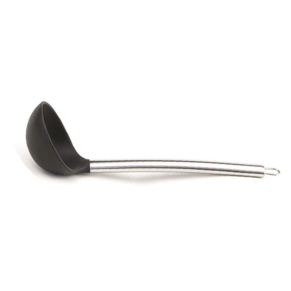 30 cm siyah silikon kepçe
