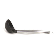 30 cm siyah silikon kepçe