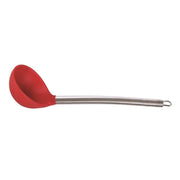 30 cm kırmızı silikon kepçe