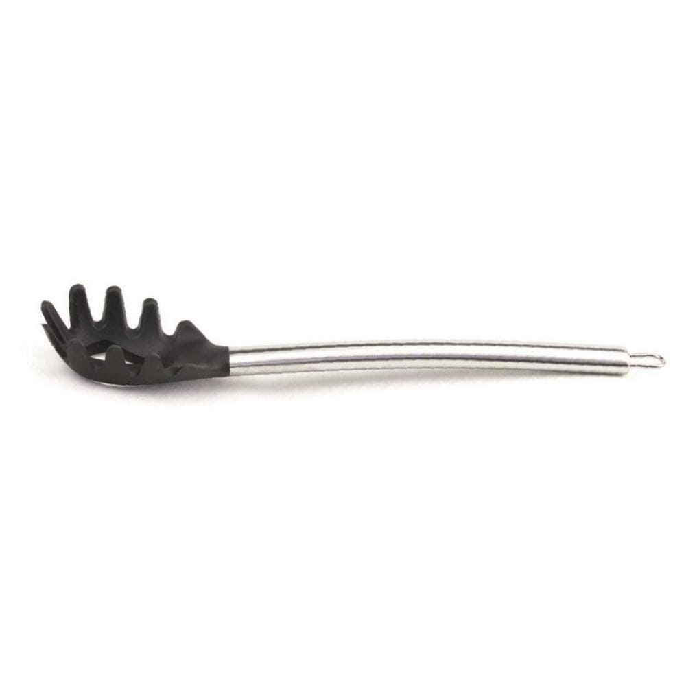 32 cm siyah silikon spagetti kaşığı
