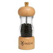 Akrilik Ahşap Biber Değirmeni Çelik 16 cm