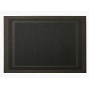 30x45 cm koyu antrasit ince çerçeveli PVC Amerikan servis